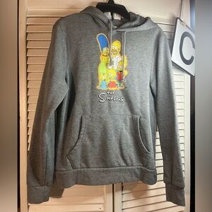 Old Navy Gray The Simpsons Hoodie